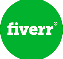 Fiverr logo representing a key online job platform in 2024